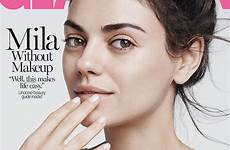 mila kunis nude glamour makeup magazine selfie goes take she but will steven pan