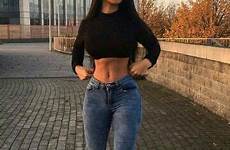 thick slim body skinny girl women fitness outfits goals abs waist thighs jeans ass tiny model beautiful fashion inspiration choose
