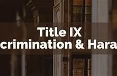 ix title harassment discrimination sex policies resources