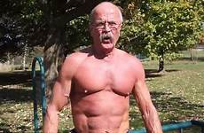 ripped grandfather grandpa man robert old durbin year hard age cane his off video muscle men physique rock fit gramps