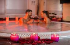 tub hot bathtub candle couple romance stock jacuzzi spa beautiful searches related istock