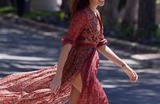 cannes fontana 71st isabeli flowing stunning france festival looks film dress while during