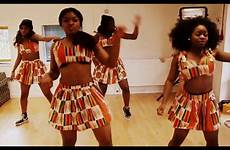 african dance girls