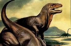 dinosaur tyrannosaurus mating prehistoric omni paleoart embleton ron