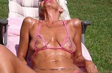 mature sunbathing amateur outdoors hot nude smutty granny older sexy milf pussy maturemilf matureslut lips