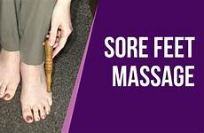 massage foot sore