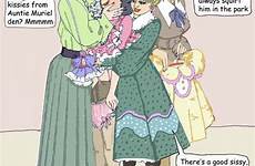 sissy prissy auntie aunties feminized petticoat