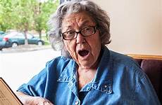 granny fat grandma grandmother woman accidentally dementia istock sends her stock vibrator top twice