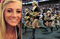 cheerleader nfl bailey davis cheerleaders saints fired former instagram facial claims fucked orleans expressions over girls girl sexy says sex