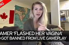 gamer flashed banned novapatra broadcast incident accidents