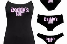 daddy thong cami knickers vest daddys