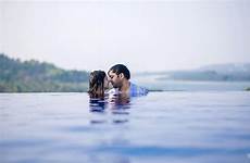 pool swimming couple photoshoot wedabout shoot