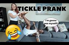 tickling boyfriend peed