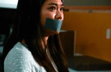 ncis gagged angeles los review tape gaw lauren