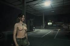 claire mod remake resident evil nude sexy mods ada topless wong horrifying far request may gaming adult