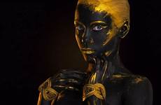 gold body painting photography people faces fashion deviantart gerl portrait girl beautiful pintura tantalizing makeup paintings wallpaper fantasy corporal choose