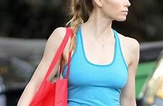 jessica biel spandex cameltoe latest movie hot la set spotted shooting angeles scenes los pic her celebrity candids shiva may