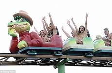 naked rollercoaster ride charity cancer thrill seekers big newcastle bid adventure island take part southend travelled swindon edinburgh including challenge