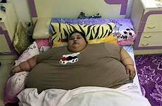 woman fattest bed iman pound her egyptian ahmad years 1000 left old alive has fat egypt help weighs weight over