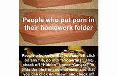 who people hide folder put their downloads meme file click