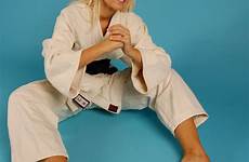 karate blonde jenni feet barefoot girl practices foot soles hot toes dream