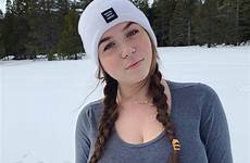 cold snow snowbunny girl reddit small model women comments boobs woman its choose board