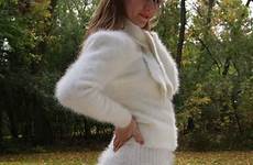 angora mohair fuzzy skirt fluffy pullover scottssweaters