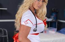 nurse showing