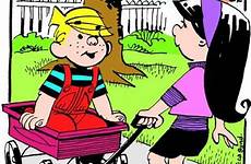 dennis menace gina comic