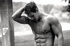men outdoor sexy showers wet hot male older slippery