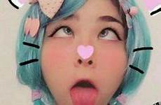 ahegao kawaii tongue cosplay