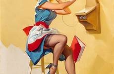 elvgren gil pinup 40s pinups telephone sucesso ooh glamorous 25th 12x18 illustratore stockings 50s мај gillette all4prints list unavailable