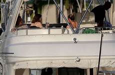 selena gomez hawaii yacht bikini green luxury selenapictures gotceleb celebmafia