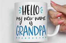 grandpa hello name mug