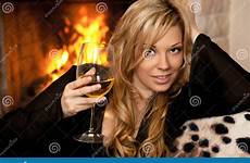 fireplace beautiful girl stock strawberry blonde royalty preview deviantart dreamstime