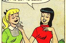 betty veronica archie comic comics vintage books lesbian book cartoons cartoon pop panels sidekick get girls december riverdale choose board