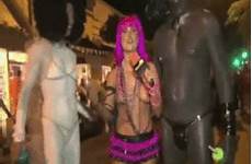 jenny scordamaglia gif nude tumblr jumping topless public tits exhibitionist