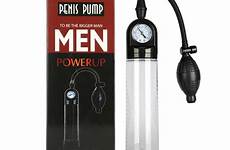 pump penis sex pressure vacuum men toy gauge device toys training vibrator delay sleeve male helper impotence aid enlarge extender