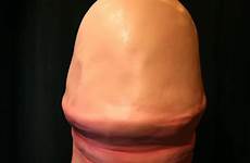 dick head funny penis face mask latex cosplay natural