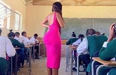 teacher school curvy backside female teachers sexy hot african south her viral outfits over students class internet who dressing girls