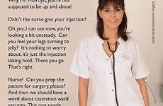 castration captions femdom gynarchy caption nurse feminization male women funny doctors medical love female sissies who mistress nurses she choose