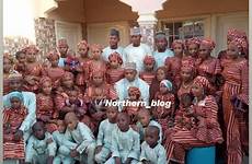 hausa man wives his children poses nairaland celebrities