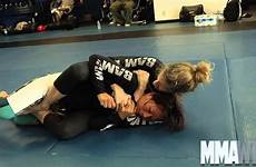 wrestling submission women