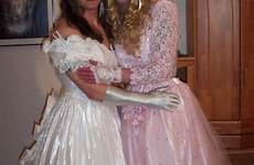 bride sissy couples crossdresser brautkleid crossdressed hochzeitskleid feminized transgender