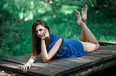 shemetova model disha women wallpaper feet brunette lying face dress portrait outdoors air wallhere front touching hand romanov maksim viewer
