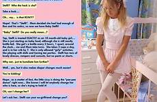 sissy captions tg tf feminization humiliation steffi humiliating babies captains diapers sorted hypnosis fem babyspiele