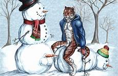 tiger gay snowman furry penis minotaur carrot ass anthro male edit respond rule deletion flag options