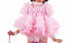 sissy prissy trixie dress dresses baby silk pink frilly princess saved
