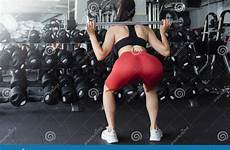squats sporty barbell
