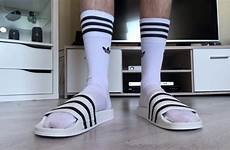 slides socks feet boy smelly crew